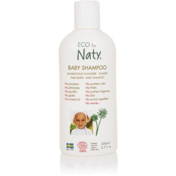 ECO BY NATY DĚTSKÝ ECO ŠAMPON NATY 200 ML - ŠAMPÓNY, KOZMETIKA - KOUPÁNÍ A ZDRAVÍ