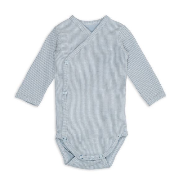 LODGER ROMPER LONG SLEEVES CIUMBELLE BLUE FOGG VEL. 56 - BODY - PRO DĚTI