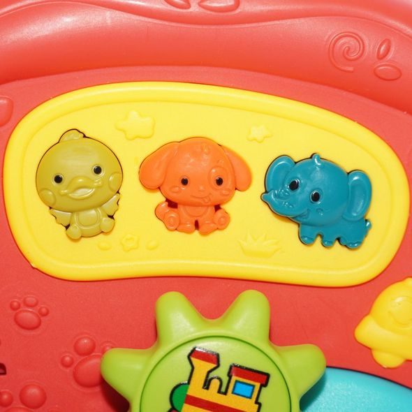 BO JUNGLE HUDEBNÍ LOKOMOTIVA 12M+ - HRAČKY SE ZVUKY - PRO DĚTI