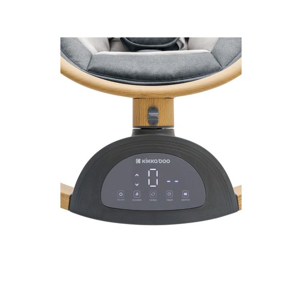 KIKKABOO HOUPACÍ LEHÁTKO ELEKTRICKÉ ASHLEE DARK GREY - LEHÁTKA A HOUPADLA - SPINKÁNÍ