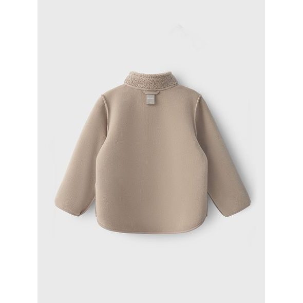 LEOKID FLEECOVÁ BUNDA THEO ALMOND MILK VEL. 92 - BUNDY - PRO DĚTI