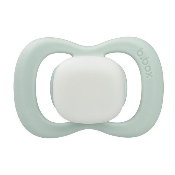 B.BOX DUDLÍKY Z PŘÍRODNÍHO KAUČUKU 6M+, 2KS - GLOW SKY/SAGE - ŠIDÍTKA A DOPLŇKY - KRMENÍ