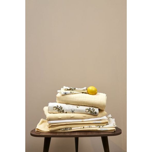 MEYCO MUŠELÍNOVÁ PLENA-ŽÍNKA 3-BALENÍ - LEMON SOFT YELLOW - ŽÍNKY A HOUBIČKY - KOUPÁNÍ A ZDRAVÍ