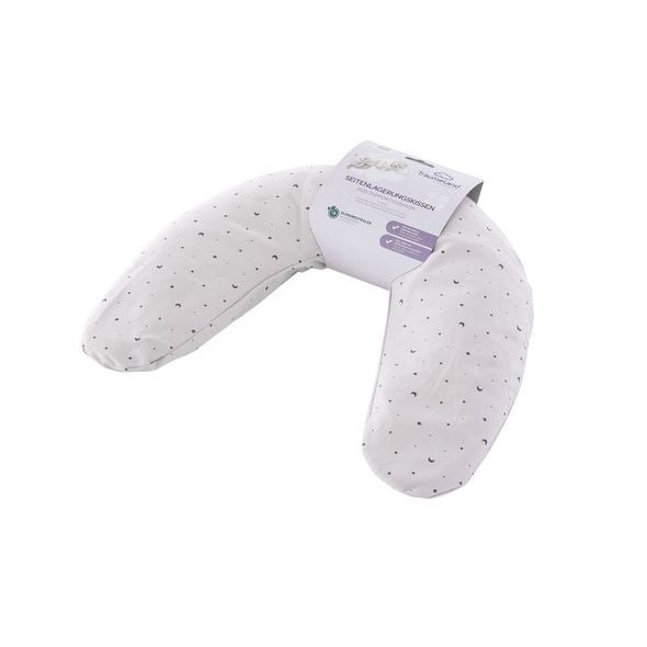 TRÄUMELAND POLŠTÁŘ PRO LEŽENÍ NA BOKU JERSEY MOON GRAU - POLŠTÁŘKY PRO MIMINKA (PODHLAVNÍČKY) - SPINKÁNÍ