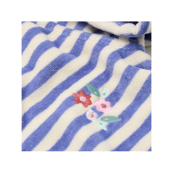 LITTLE DUTCH PLÁŽOVÉ PONČO DREAMY PURPLE STRIPE - OSUŠKY A DĚTSKÉ ŽUPANY - KOUPÁNÍ A ZDRAVÍ