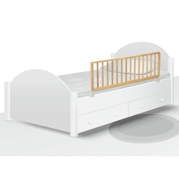 SAFETY 1ST ZÁBRANA NA POSTEL DŘEVĚNÁ - BEZPEČNOST DĚTÍ V DOMÁCNOSTI - KOUPÁNÍ A ZDRAVÍ