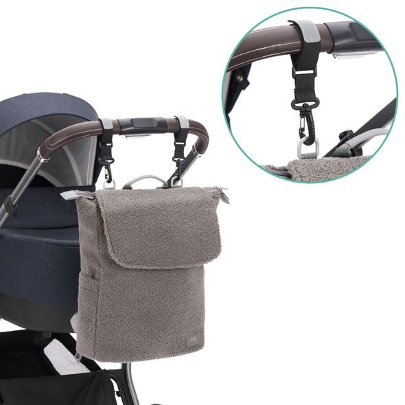 FILLIKID BATOH NA PLENY TEDDY STONE GREY - PŘEBALOVACÍ BATOHY - KOČÁRKY A PŘÍSLUŠENSTVÍ