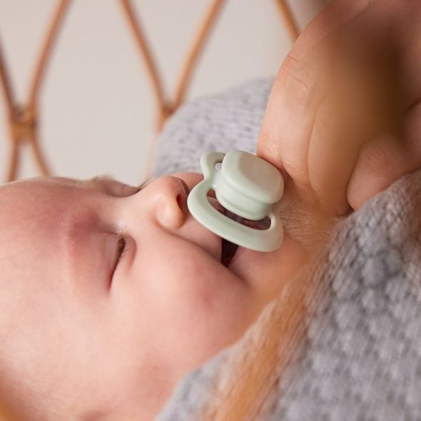 B.BOX DUDLÍKY SILIKONOVÉ DO 6M, 2KS - SAGE/VANILLA - ŠIDÍTKA A DOPLŇKY - KRMENÍ