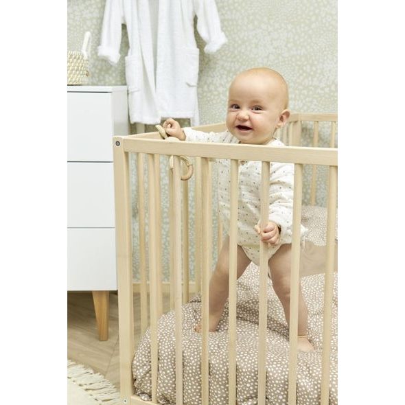 MEYCO POVLEČENÍ 100X135 CM - CHEETAH TAUPE / TAUPE - POVLEČENÍ DO POSTÝLKY - SPINKÁNÍ