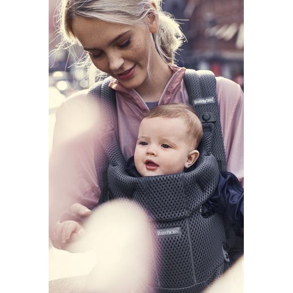 BABYBJÖRN ERGONOMICKÉ NOSÍTKO MOVE ANTHRACITE 3D MESH - ERGONOMICKÁ NOSÍTKA - NOŠENÍ & SPORT