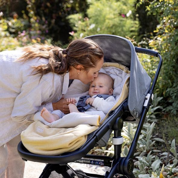 VOKSI BREEZE LIGHT KIND YELLOW SOLID - FUSAKY DO KOČÁRKU - KOČÁRKY A PŘÍSLUŠENSTVÍ