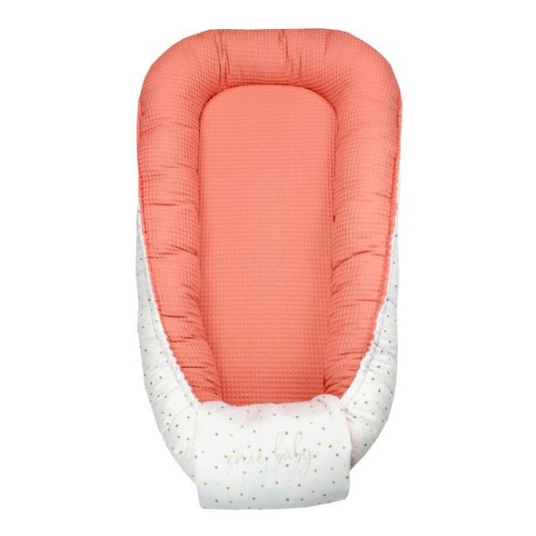 ENIE BABY HNÍZDEČKO DOTS BEIGE / - HNÍZDEČKA - SPINKÁNÍ