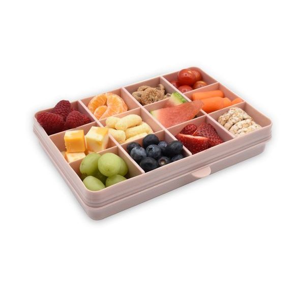 MELII SNACKLE BOX KRABIČKA NA SVAČINU 1368 ML - RŮŽOVÁ - KRABIČKY NA SVAČINU - KRMENÍ