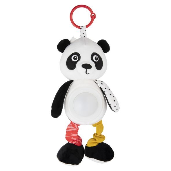 CANPOL BABIES SENZORICKÁ ZÁVĚSNÁ HRAČKA S MELODIEMI A LAMPIČKOU BABIESBOO PANDA - SENZORICKÉ HRAČKY - PRO DĚTI