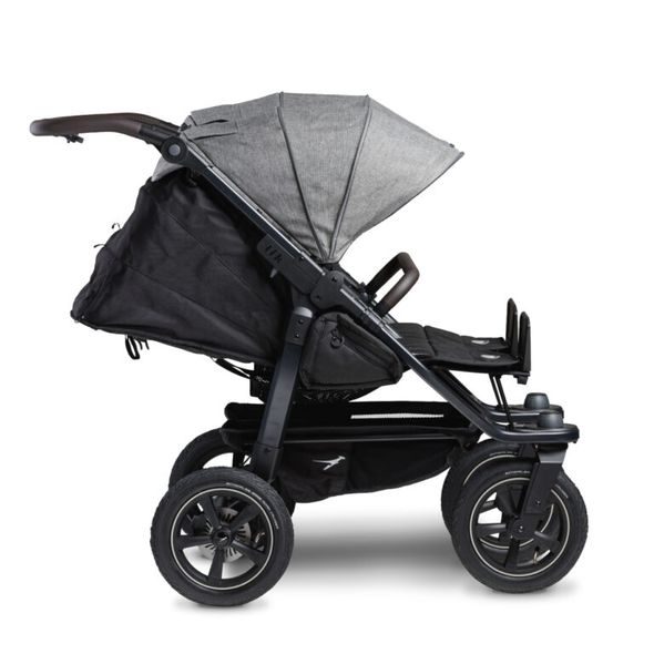 TFK DUO2 AIR WHEEL SOUROZENECKÝ KOČÁREK PREMIUM GREY - KOČÁRKY PRO SOUROZENCE - KOČÁRKY A PŘÍSLUŠENSTVÍ
