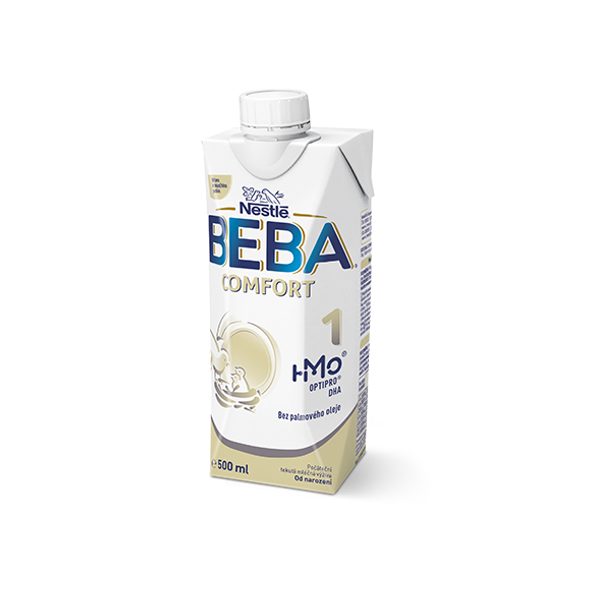 BEBA COMFORT 1 (500ML) - KOJENECKÁ MLÉKA - KRMENÍ