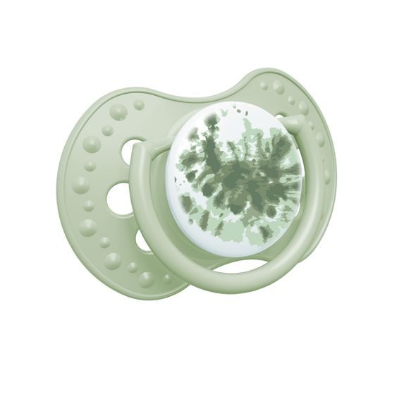 LOVI DUDLÍK SILIKONOVÝ DYNAMICKÝ TIE DYE 18M+ 2KS HOLKA - ŠIDÍTKA A DOPLŇKY - KRMENÍ