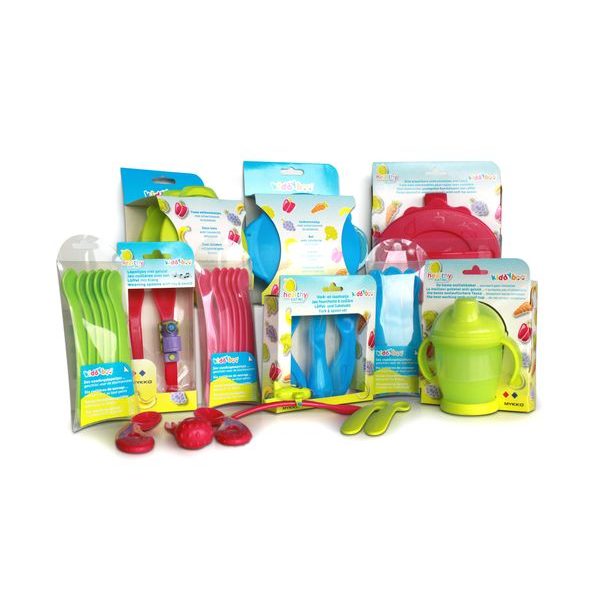 MYKKO KIDDYBOO SET 3 MISKY+LŽIČKA - MISKY, TALÍŘKY A PODLOŽKY - KRMENÍ