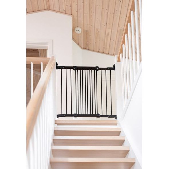 BABY DAN ZÁBRANA BABYDAN EBBA BLACK 67-105,5 CM KOV, ŠROUBOVACÍ - BEZPEČNOST DĚTÍ V DOMÁCNOSTI - KOUPÁNÍ A ZDRAVÍ