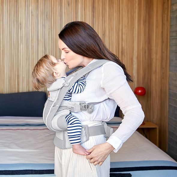 ERGOBABY OMNI 360 BREEZE PEARL GREY - ERGONOMICKÁ NOSÍTKA - NOŠENÍ & SPORT
