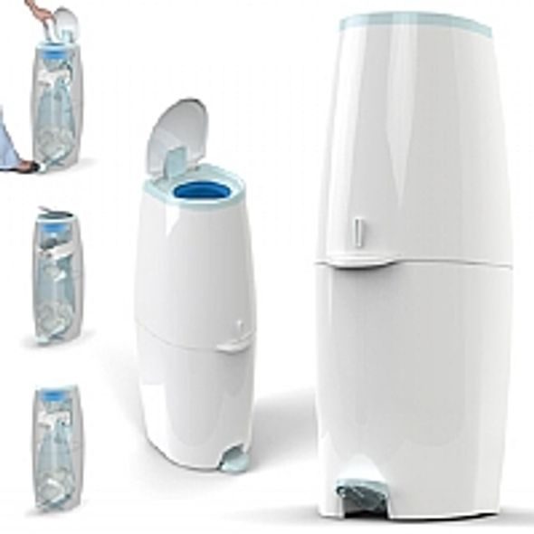 ANGELCARE DISPOSABLE DIAPER SYSTEM DELUXE - KOŠE NA PLENY A NÁPLNĚ - PŘEBALOVÁNÍ