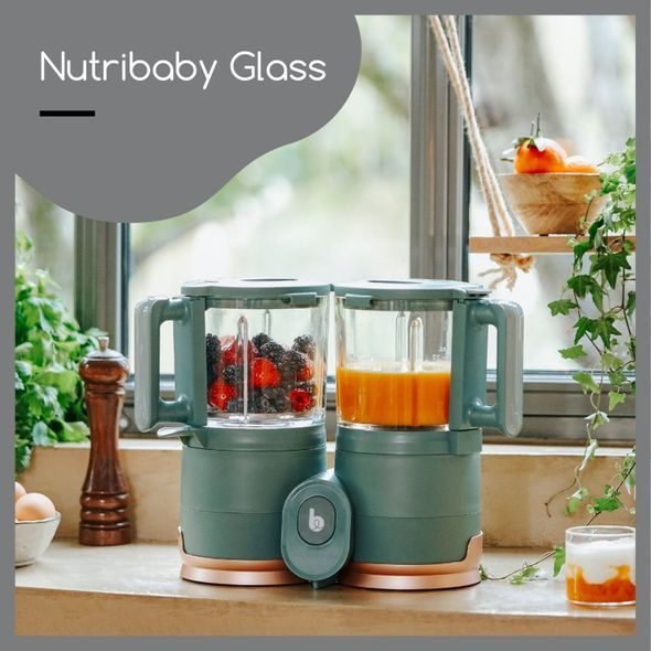 BABYMOOV MULTIFUNKČNÍ PŘÍSTROJ NUTRIBABY GLASS - KUCHYŇSKÉ PŘÍSTROJE - KRMENÍ