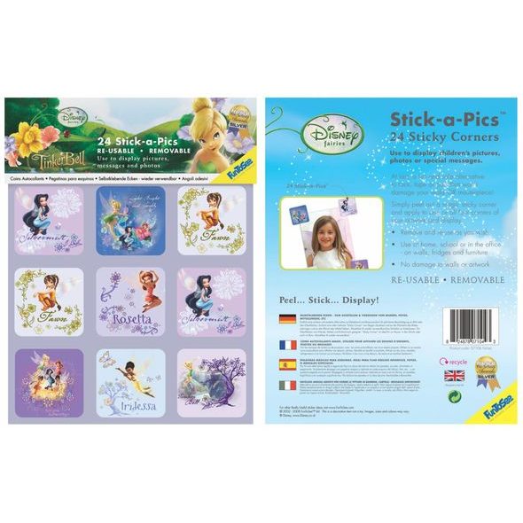SAMOLEPKY STICK-A-PICS 24KS FAIRIES - DEKORACE A POLIČKY - SPINKÁNÍ