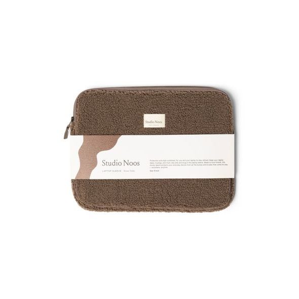 STUDIO NOOS TEDDY OBAL NA LAPTOP 15´ BROWN - ORGANIZÉRY A KOŠÍKY - KOČÁRKY A PŘÍSLUŠENSTVÍ