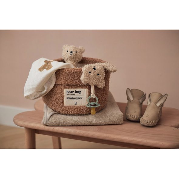 JOLLEIN KOŠÍK NA TOALETNÍ POTŘEBY BOUCLE BISCUIT - DOPLŇKY KOUPÁNÍ - KOUPÁNÍ A ZDRAVÍ