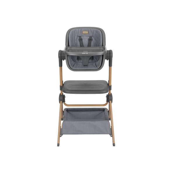 KIKKABOO POSTÝLKA A ŽIDLIČKA 2V1 SLEAT ME GREY - K RODIČOVSKÉ POSTELI - SPINKÁNÍ