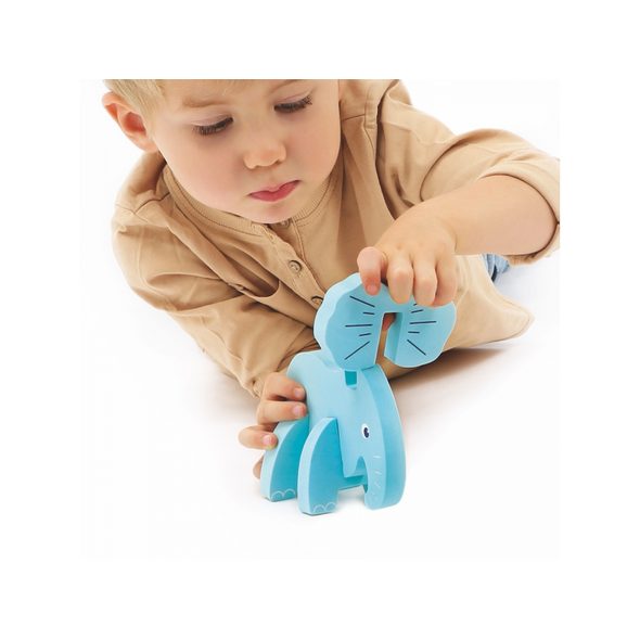 LUDI PUZZLE PĚNOVÉ 3D ZVÍŘÁTKA - VKLÁDÁNÍ TVARŮ - PRO DĚTI