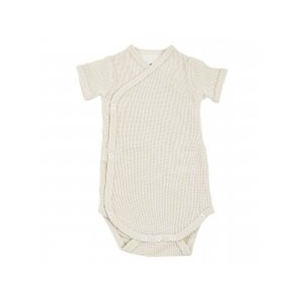 LODGER ROMPER SHORT SLEEVES CIUMBELLE CLOUD DANCER VEL. 56 - BODY - PRO DĚTI