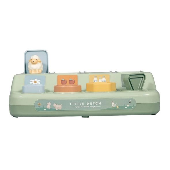 LITTLE DUTCH HRACÍ PULT SE ZVÍŘÁTKY FARMA - AKTIVNÍ HRAČKY - PRO DĚTI