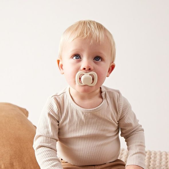 B.BOX DUDLÍKY SILIKONOVÉ 6M+, 2 KS - SAGE/VANILLA - ŠIDÍTKA A DOPLŇKY - KRMENÍ