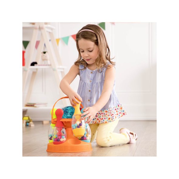 B-TOYS BOWLING SADA SE SVÍTÍCÍ KOULÍ - AKTIVNÍ HRAČKY - PRO DĚTI