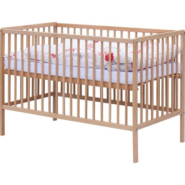 SCARLETT DĚTSKÁ POSTÝLKA S KOMPLETNÍ VÝBAVOU SCARLETT 120 X 60 CM - SOLY - DŘEVĚNÉ POSTÝLKY - SPINKÁNÍ