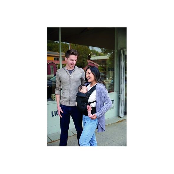 ERGOBABY ADAPT SOFT TOUCH COTTON ONYX BLACK - ERGONOMICKÁ NOSÍTKA - NOŠENÍ & SPORT