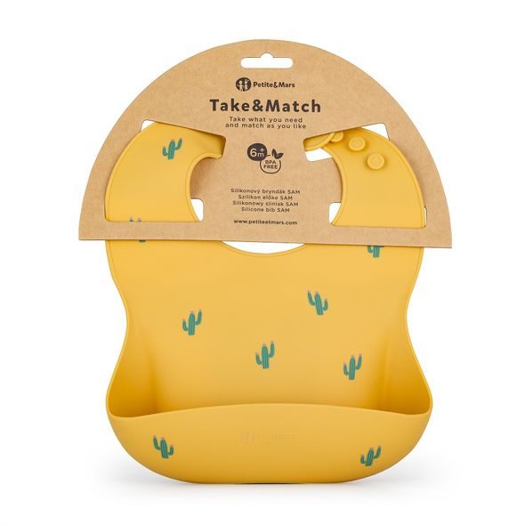 PETITE&MARS BRYNDÁK SILIKONOVÝ TAKE&MATCH 6M+ - BRYNDÁKY - KRMENÍ
