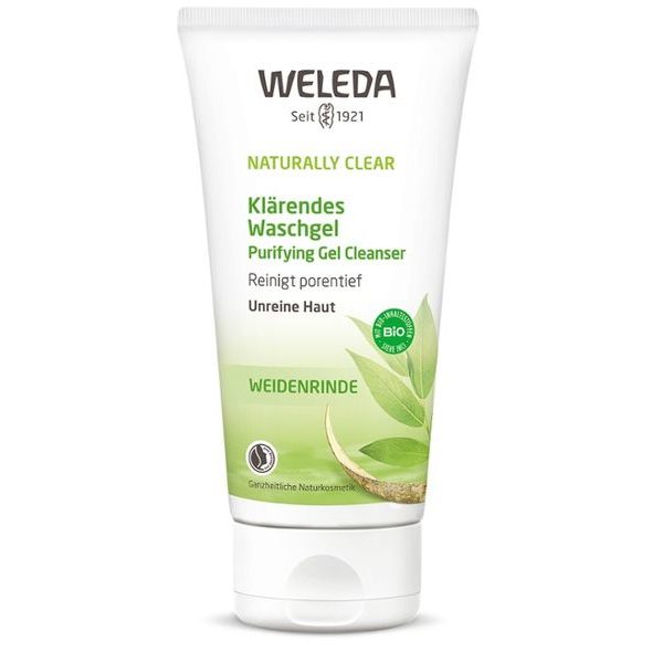 WELEDA NATURALLY CLEAR ROZJASŇUJÍCÍ MYCÍ GEL NA PROBLEMATICKOU PLEŤ 100ML - KOSMETIKA PRO CELOU RODINU - PRE MAMIČKY