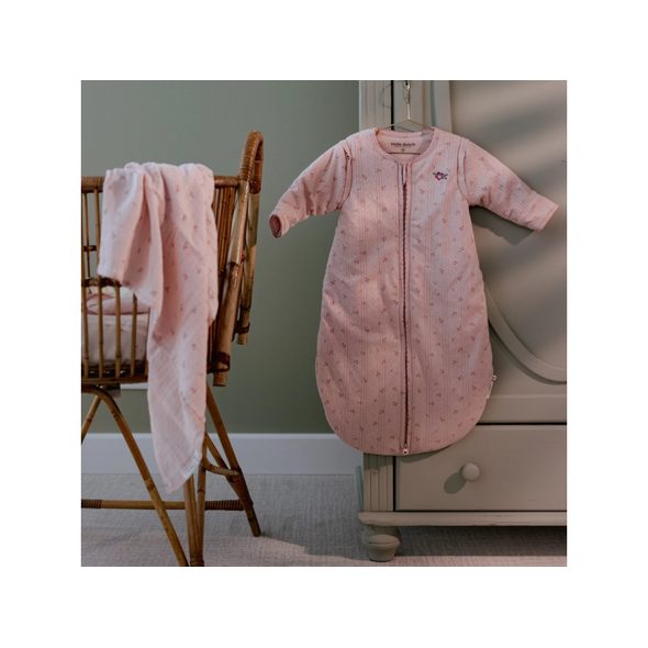 LITTLE DUTCH SPACÍ PYTEL S ODDĚLITELNÝMI RUKÁVY 90 CM PURE BLOSSOM - SPACÍ PYTLE - SPINKÁNÍ