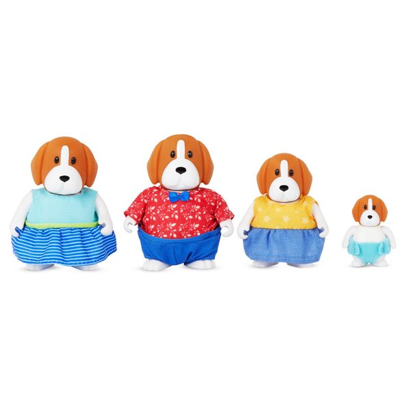 LI'L WOODZEEZ RODINA BÍGLŮ HOUNDSLEY - ZVÍŘATA - PRO DĚTI