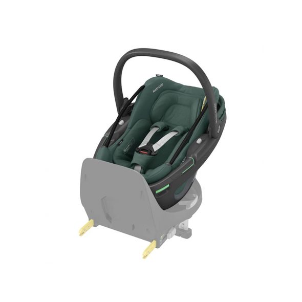 MAXI-COSI CORAL 360 AUTOSEDAČKA ESSENTIAL GREEN + ZÁKLADNA FAMILYFIX 360 PRO - AUTOSEDAČKY 0-13KG - AUTOSEDAČKY A PŘÍSLUŠENSTVÍ