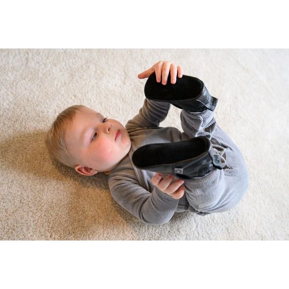 LODGER STEPPER BASIC BLACK 3 - 6 MĚSÍCŮ - BOTIČKY - PRO DĚTI