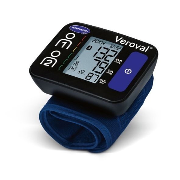 HARTMANN VEROVAL COMPACT+ CONNECT ZÁPĚSTNÍ TLAKOMĚR DIGITÁLNÍ TLAKOMĚR NA ZÁPĚSTÍ - TLAKOMĚRY A MĚŘIČE - KOUPÁNÍ A ZDRAVÍ