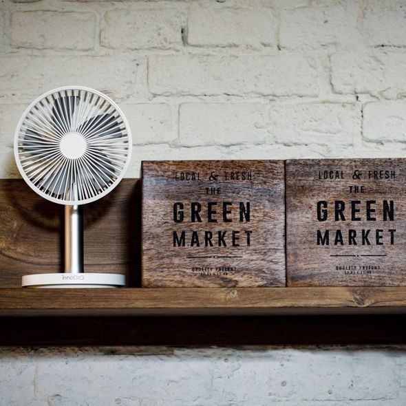 INNOGIO STOLNÍ USB VENTILÁTOR S PODSVÍCENÍM GIO AIR MIDI - ZVLHČOVAČE A ČISTIČKY VZDUCHU - SPINKÁNÍ