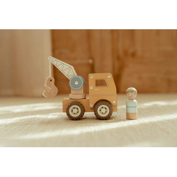 LITTLE DUTCH AUTOJEŘÁB DŘEVĚNÝ - LITTLE DUTCH - PRO DĚTI