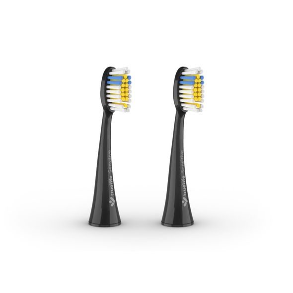 TRUELIFE SONICBRUSH K-SERIES HEADS SENSITIVE BLACK 2 PACK - PÉČE O ZUBY - PRO MAMINKY