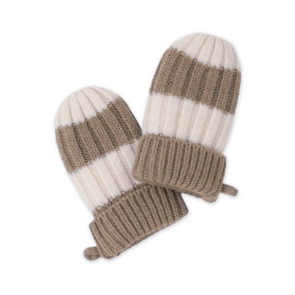 LODGER RUKAVICE STRIPE MERINO BUFFALO VEL. 0 - 12 MĚSÍCŮ - RUKAVIČKY, ŠÁTKY, NÁKRČNÍKY - PRO DĚTI