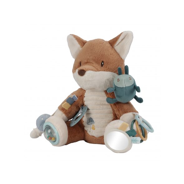 LITTLE DUTCH LIŠKA PLYŠOVÁ S AKTIVITAMI FOREST FRIENDS - PLYŠOVÁ ZVÍŘATA - PRO DĚTI