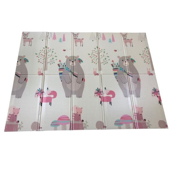PETITE&MARS PODLOŽKA NA HRANÍ SKLÁDACÍ CAMPY ELEPHANT&FOX - HRACÍ PODLOŽKY NA ZEM - SPINKÁNÍ